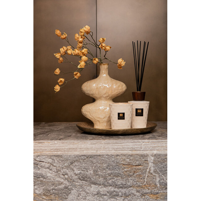 PTMD Luxe geur giftset Exclusieve geurstokjes 1L + geurkaars 900g clean linen