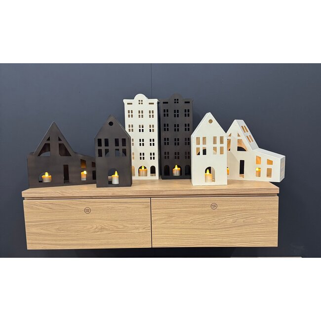 Light en Living Ornament 31x13x27 cm TRAMORE bruin