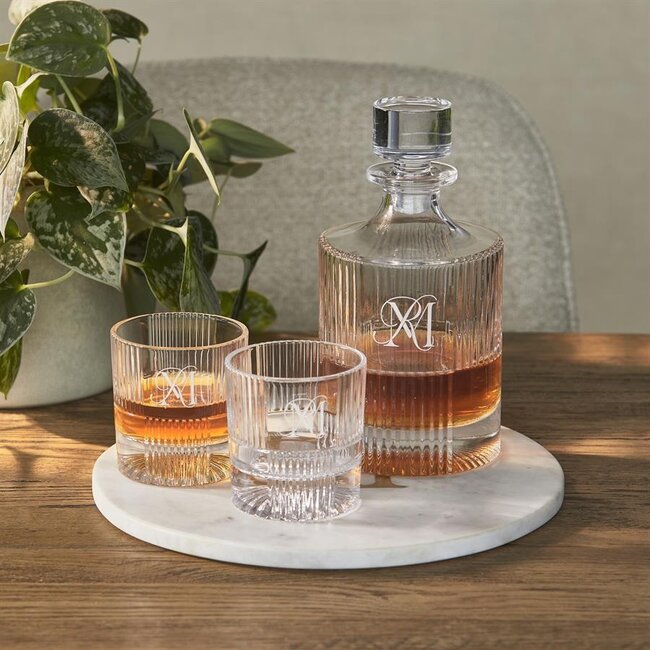 Riviera Maison Schaal Monogram  marmer