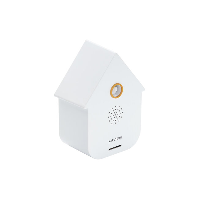Karlsson Sound Box Modern Cuckoo - Wit