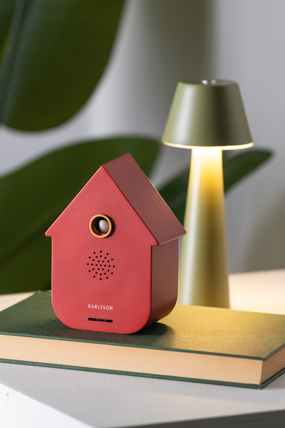 Sound Box Red Sound Box Modern Cuckoo - Rood - De Woon Winkel