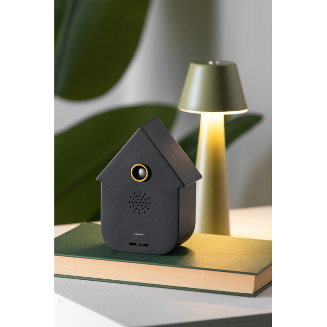 Karlsson Sound Box Modern Cuckoo - Zwart