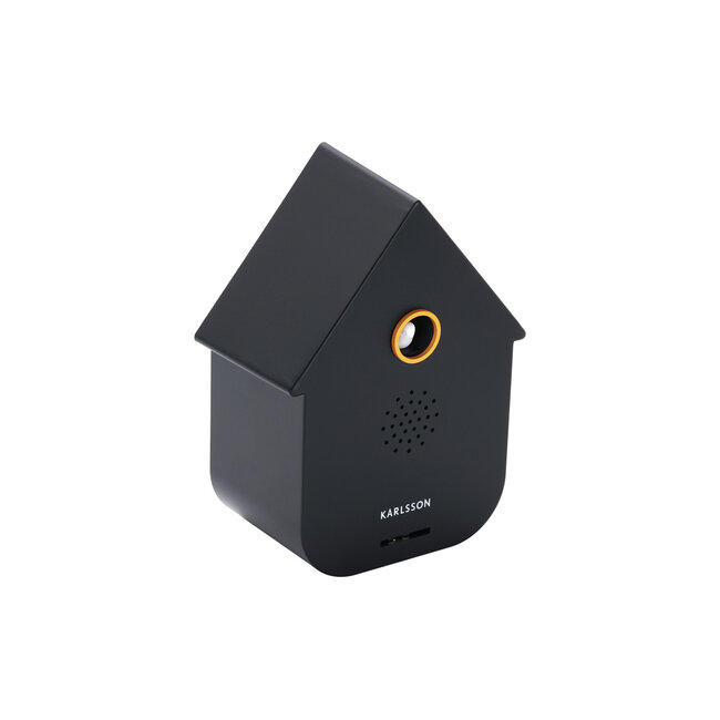 Karlsson Sound Box Modern Cuckoo - Zwart