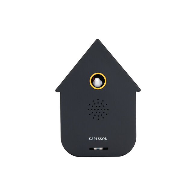 Karlsson Sound Box Modern Cuckoo - Zwart
