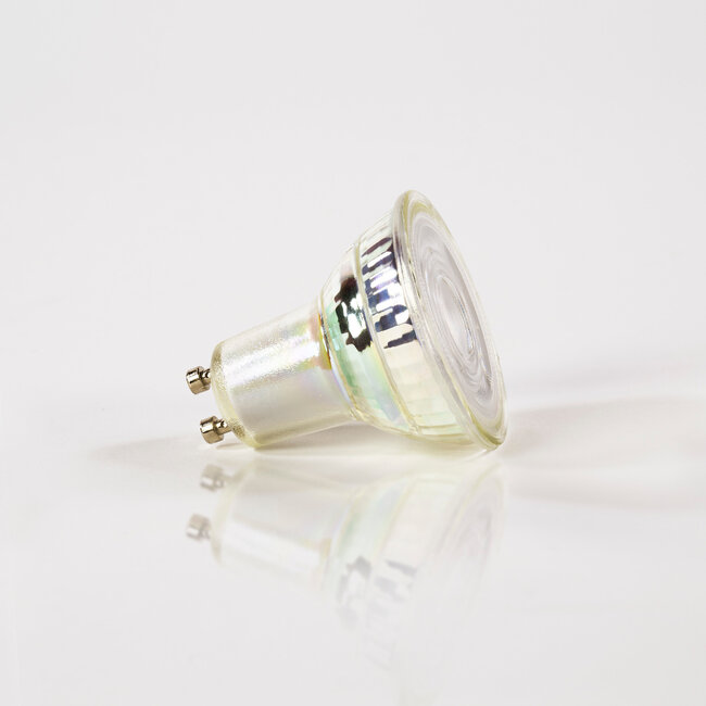 WoonStijl Lichtbron LED GU10 dimbaar / Transparant glas
