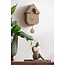 Karlsson Wandklok Modern Cuckoo Oro mocca bruin