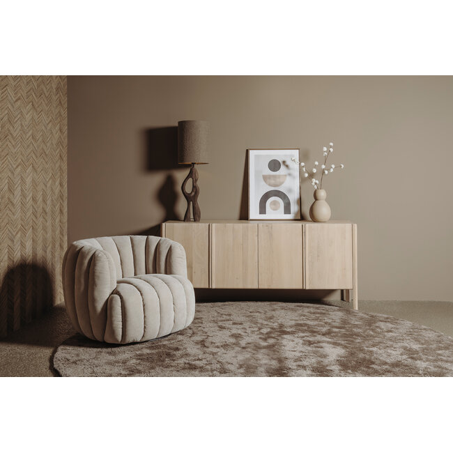 Tower Living Verdi Fauteuil- Maloy 31 beige (draaibaar)
