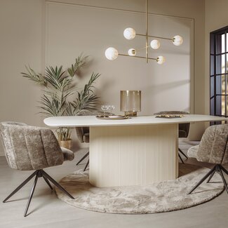 Tower Living Cuvio Armstoel - Movie 12 Taupe