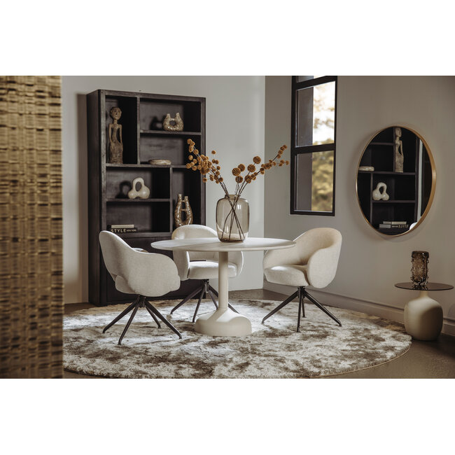 Tower Living Porto Armstoel - Toro 25 cream (draaibaar)