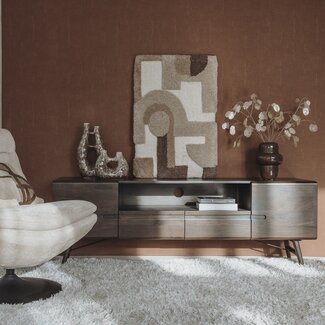 Tower Living Aura TV-meubel espresso 180 cm