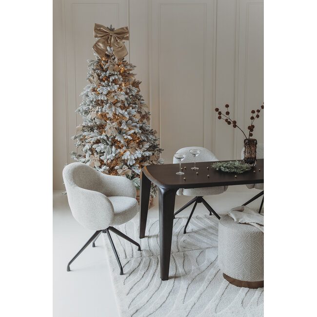Tower Living Porto Armstoel - Toro 25 cream (draaibaar)