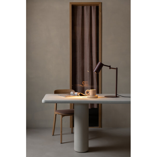 it's about RoMi Tafellamp Bilbao burgundy