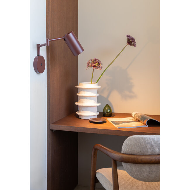 it's about RoMi Wandlamp Bilbao burgundy