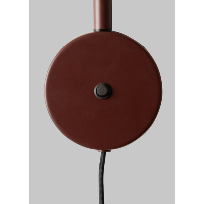 it's about RoMi Wandlamp Bilbao burgundy