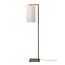 it's about RoMi Vloerlamp Boston zand/kap 2545 wit