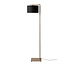 it's about RoMi Vloerlamp Boston zand/kap 3220 zwart