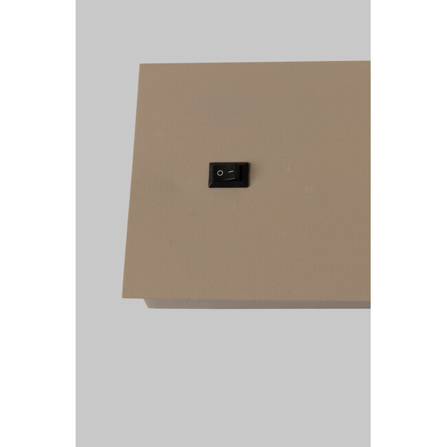 it's about RoMi Tafellamp Boston zand/kap 1815 zwart