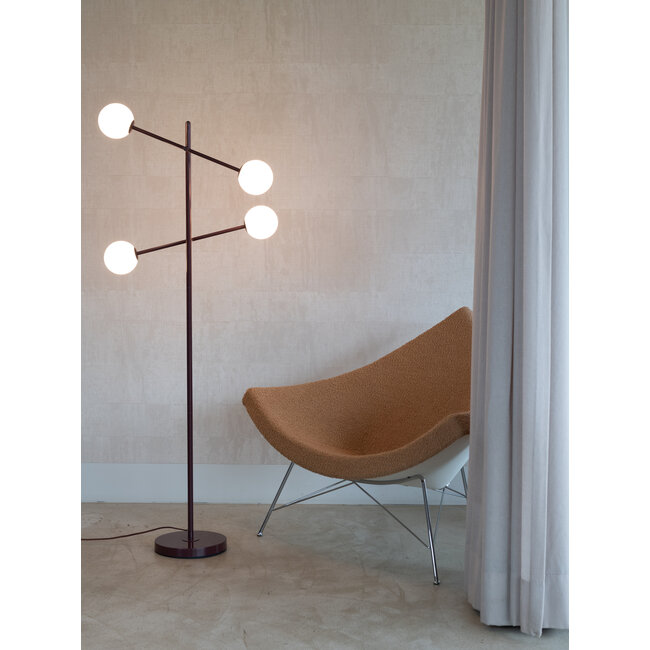 it's about RoMi Vloerlamp Copenhagen burgundy