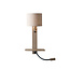 it's about RoMi Wandlamp Florence+leeslamp zand/kap 1815 linnen licht