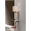 it's about RoMi Wandlamp Florence+leeslamp zand/kap 1815 linnen licht