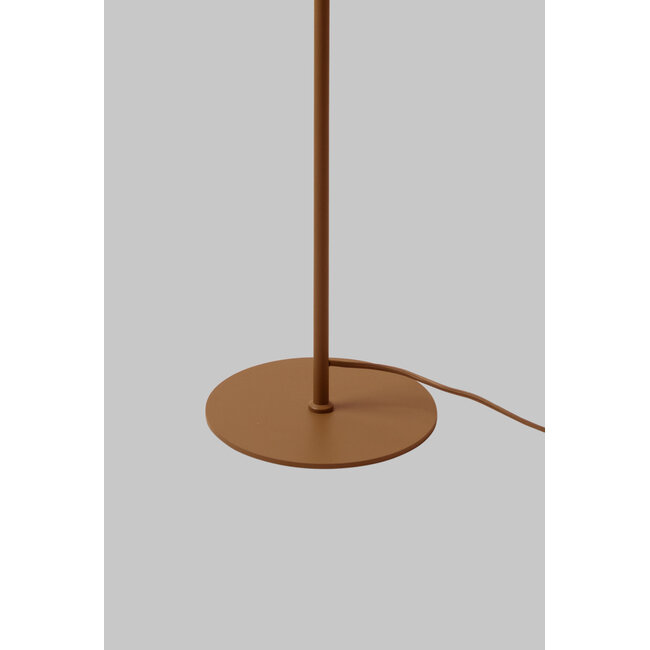 it's about RoMi Vloerlamp Salamanca 2-kap mosterd