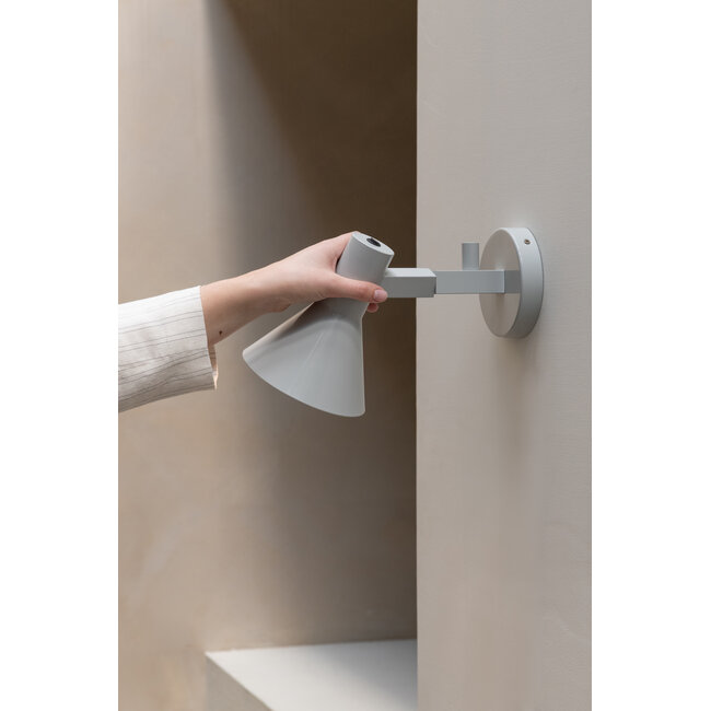 it's about RoMi Wandlamp Stavanger lichtgrijs