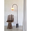 it's about RoMi Vloerlamp Tivoli bruin