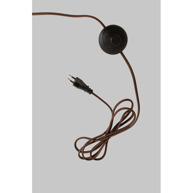 it's about RoMi Vloerlamp Tivoli bruin