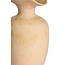 Light en Living Vaas deco 17x16x28 cm MARILLO keramiek light peach