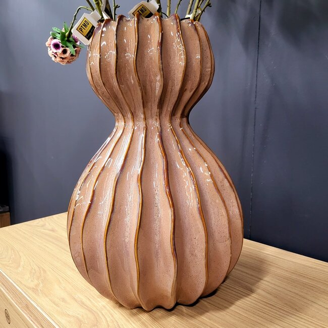 Countryfield Vaas Lenn XL bruin - 26,5 x 26,5 x 37 cm