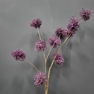 Light en Living Kunsttak 123X25X5 cm GENTIAN Paars