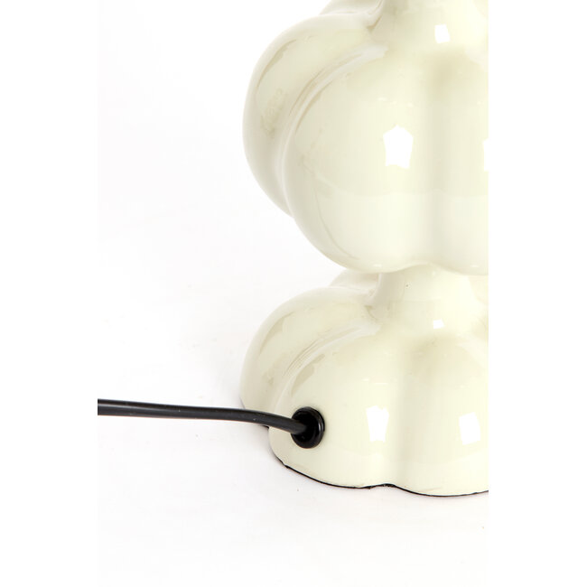 Light en Living Lampvoet Ø10x29 cm CALDAS glans crème