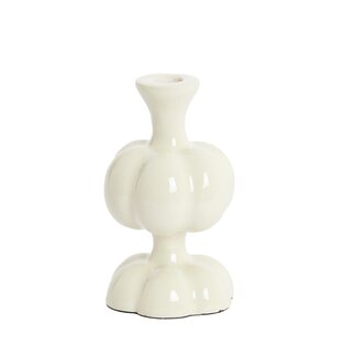 Light en Living Kandelaar Ø10x17 cm CALDAS glans crème