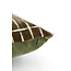 Light en Living Kussen 60x30 cm ROMAIN groen-wit