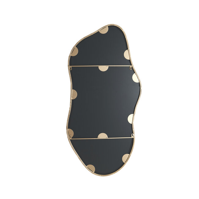 Light en Living Spiegel 59x1,5x120,5 cm AZULA bruin glas+brons