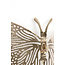 Light en Living Ornament BUTTERFLY set van 3 glanzend goud