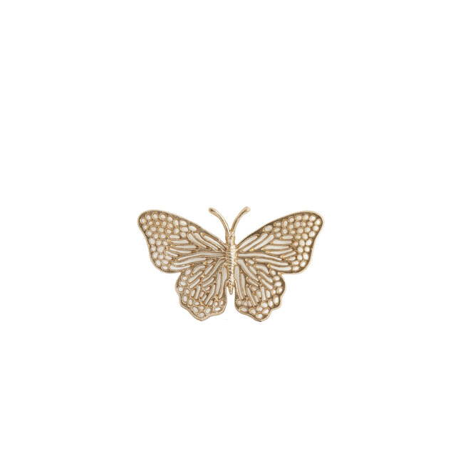 Light en Living Ornament BUTTERFLY set van 3 glanzend goud