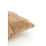 Light en Living Kussen  45x45 cm COMBARRO lichtbruin