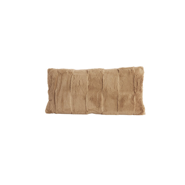 Light en Living Kussen 60x30 cm COMBARRO lichtbruin