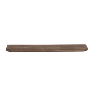 Light en Living Wandplank 88x20x3 cm TARONTU mat grijs/bruin