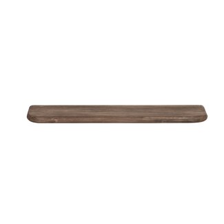 Light en Living Wandplank 70x17x3 cm TARONTU mat grijs/bruin