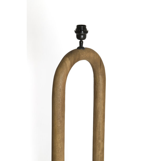 Light en Living Vloerlamp 35x20x119 cm PACECO hout grijs-donker bruin