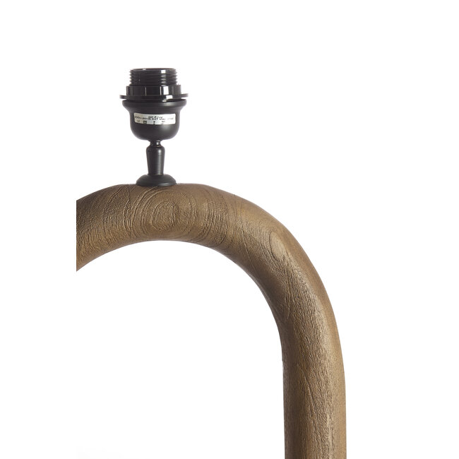 Light en Living Lampvoet 35x12x59 cm PACECO hout grijs-donker bruin