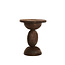 Light en Living Bijzettafel Ø40x50 cm MIRTO hout mat donker bruin
