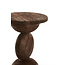 Light en Living Bijzettafel Ø40x50 cm MIRTO hout mat donker bruin