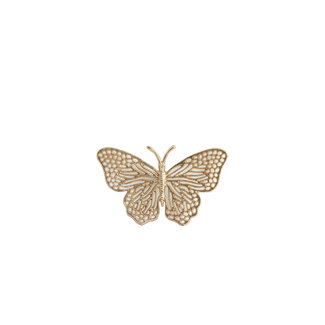 Light en Living Ornament BUTTERFLY goud 26 x 16 x 3 cm