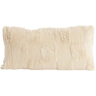 Light en Living Kussen 60x30 cm COMBARRO crème