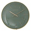 Countryfield Wandklok Bellamy groen Ø 35 cm