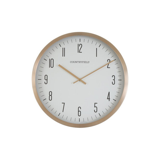 Countryfield Wandklok Antoin L goud / wit
