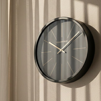 Countryfield Wandklok Copper L Zwart Ø 50,5 cm